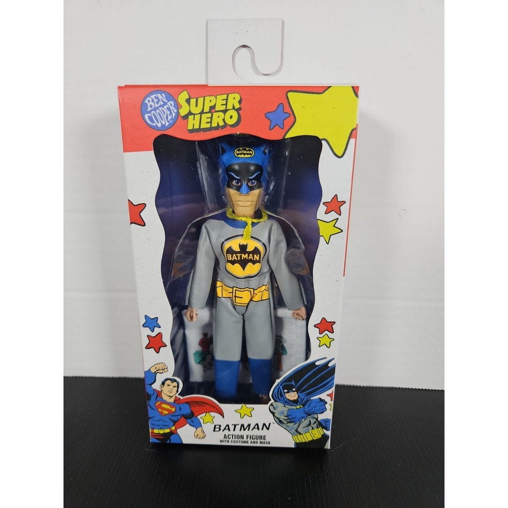 NECA BATMAN 5.5" Ben Cooper Figure Costume & Mask - DC Super Hero NEW IN BOX
